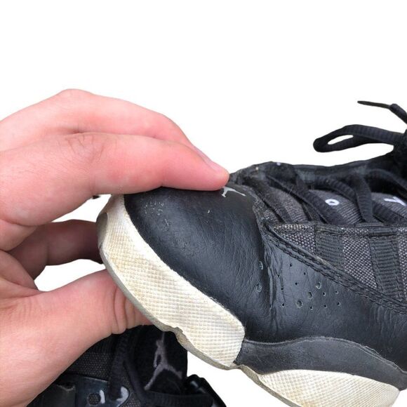 RARE 2016 Air Jordan 6 Rings GS 'Black' Size 6.5 - Picture 9 of 16